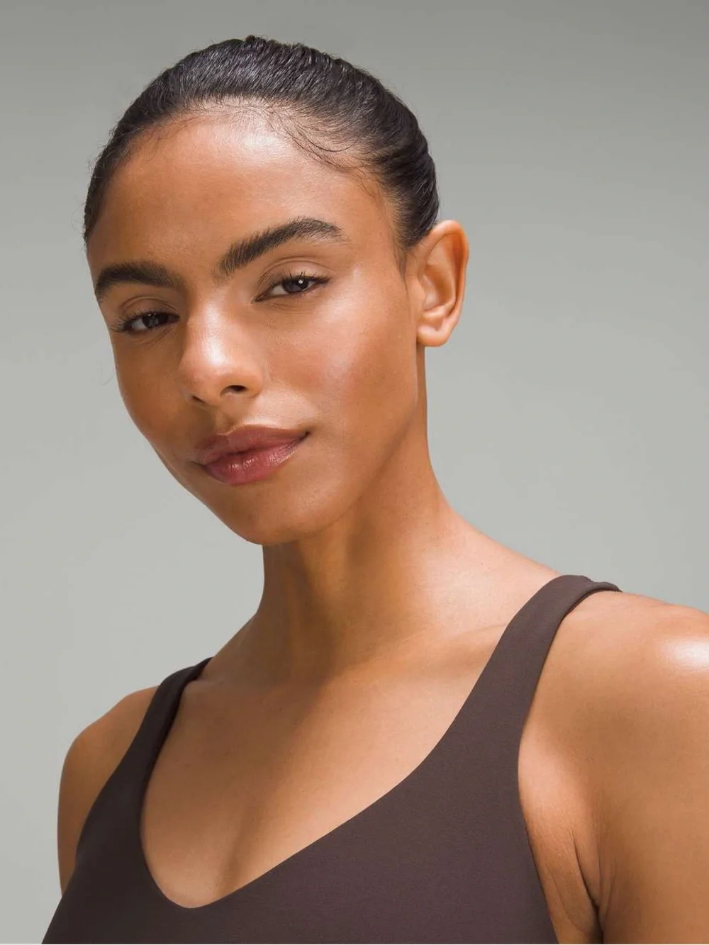 Lululemon Align Bodysuit 6” Espresso Brown Size 6 Built-In Bra